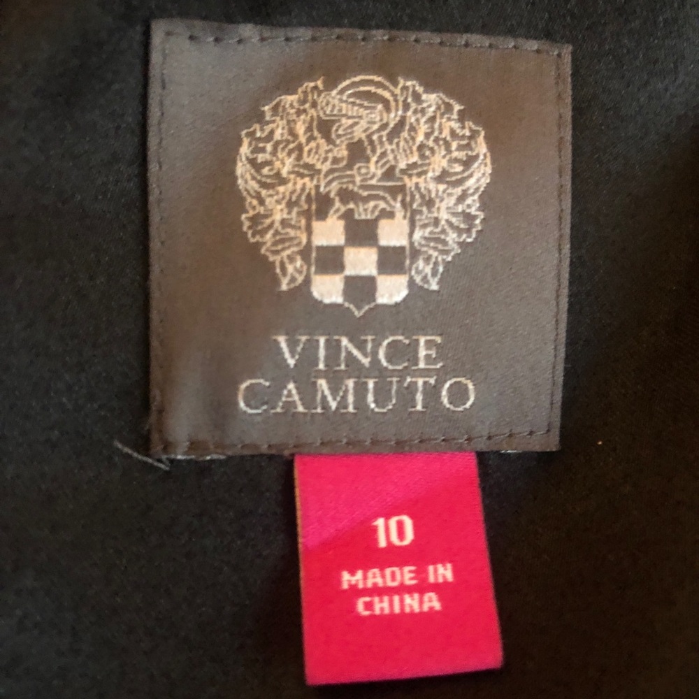 Vince Camuto Black Cocktail Dress